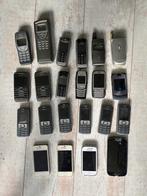 22 mobieltjes, Nokia, NEC, Motorola, Sony Erickson, iPh, Telecommunicatie, Ophalen of Verzenden, Gebruikt