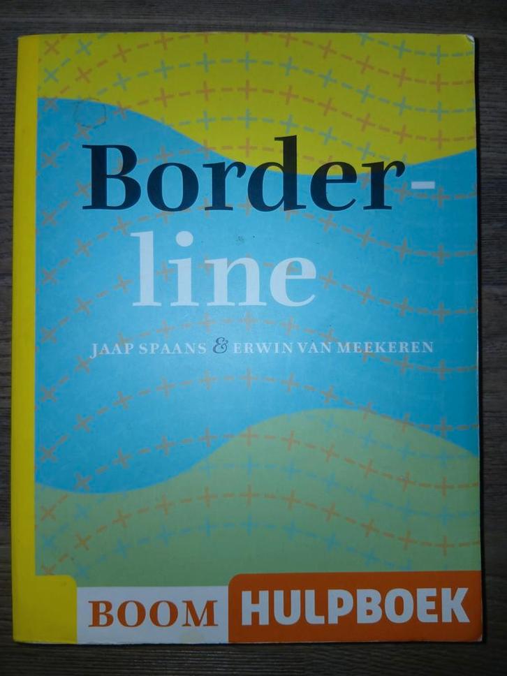 Borderline, Jaap Spaans & Erwin van Meekeren. BOOM hulpboek., Boeken, Advies, Hulp en Training, Zo goed als nieuw, Ophalen of Verzenden