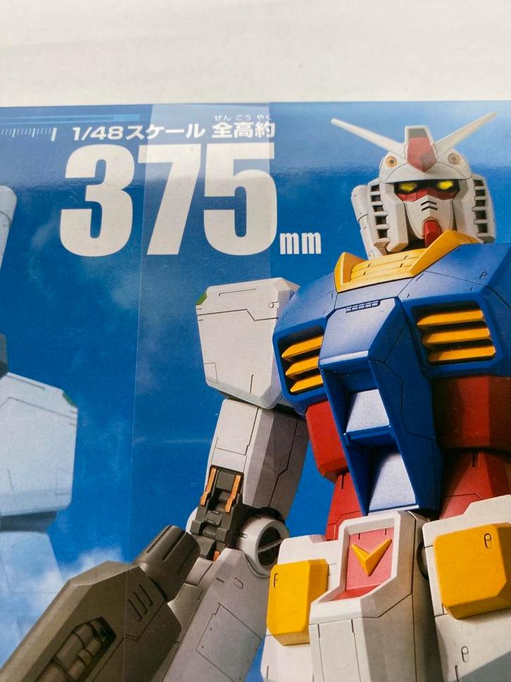 37,5 CM Mega Size Model RX-78 Gundam E.F.S.F. Mobile Suit, Hobby en Vrije tijd, Modelbouw | Figuren en Diorama's, Nieuw, Figuur of Figuren