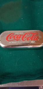 coca cola pennenbakje blik, Verzamelen, Blikken, Ophalen of Verzenden