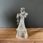 prachtige exclusieve vintage gevlochten glas*ENGEL met FLUIT, Antiek en Kunst, Ophalen of Verzenden