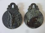 2 Penningen, Olympia, Greece, Ophalen of Verzenden, Overige materialen