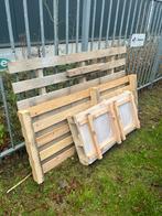 Gratis Hout - Hergebruik het!, Doe-het-zelf en Verbouw, Hout en Planken, Ophalen, Gebruikt, Minder dan 25 mm, Plank