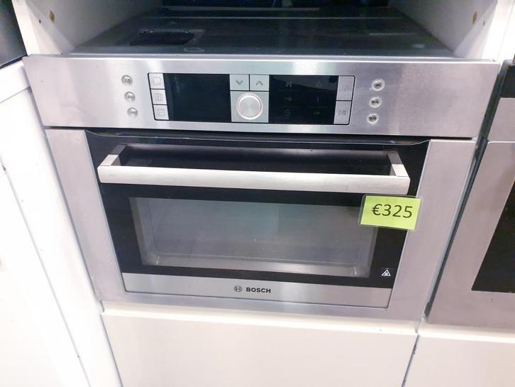 combi oven Bosch ✅️inbouw 45bij60 INC GARANTIE, Witgoed en Apparatuur, Ovens, Gebruikt, Inbouw, Oven met grill, 45 tot 60 cm, Hete lucht
