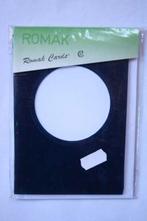 Romak Fluweelkaarten rond blauw, Ophalen of Verzenden, Nieuw, Overige thema's, Blanco kaart of Basiskaart