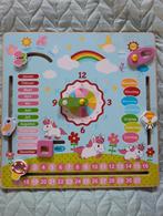 Houten educatief speelbord - Eenhoorn thema, Ophalen of Verzenden, Zo goed als nieuw, Rekenen