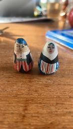 2 aardewerken poppetjes, Ophalen of Verzenden, Zo goed als nieuw