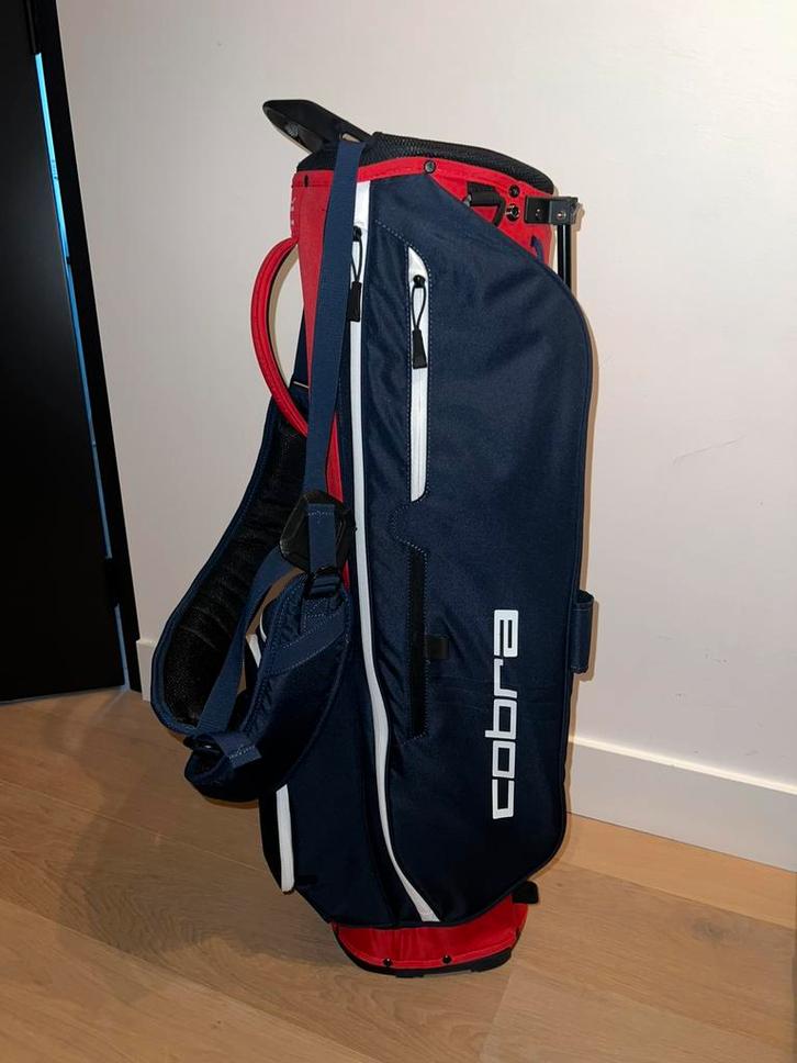 Cobra Ultralight Pro Standbag Navy/Strong Red (NIEUW!), Sport en Fitness, Golf, Nieuw, Tas, Overige merken, Ophalen of Verzenden