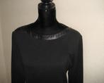 Jeanne Pierre zwarte jurk maat XL, Zo goed als nieuw, Maat 46/48 (XL) of groter, Zwart, Jeanne Pierre