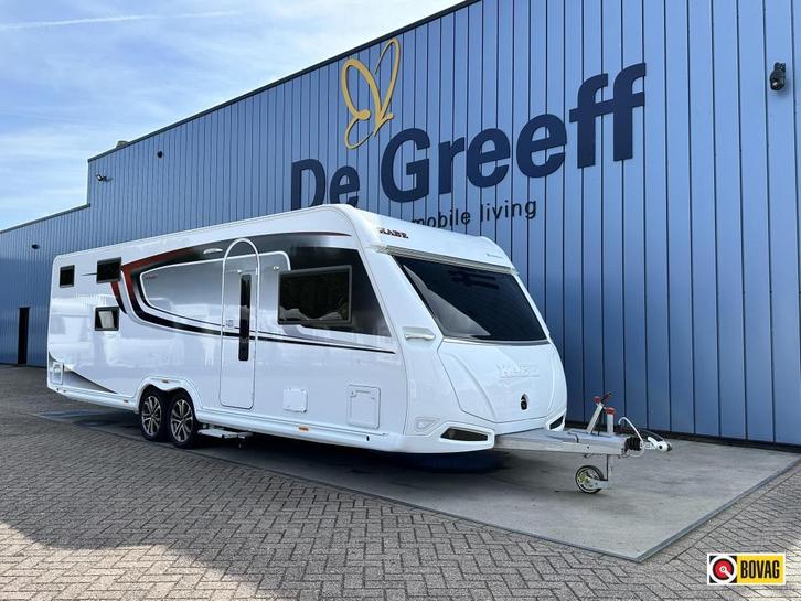 Kabe Imperial 780 TDL E9, Caravans en Kamperen, Caravans, Bedrijf, tot en met 6, 2000 kg en meer, Rondzit, Kabe, Lengtebed, Overige typen