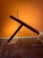 Vintage stalamp rood tl-verlichting, Ophalen, Gebruikt, Vintage, 100 tot 150 cm