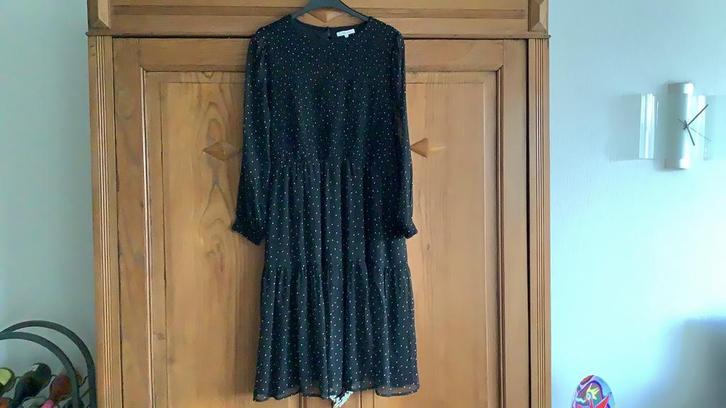 🍀Paprika jurkje maat 3🍀, Kleding | Dames, Grote Maten, Zo goed als nieuw, Jurk, Zwart, Ophalen of Verzenden
