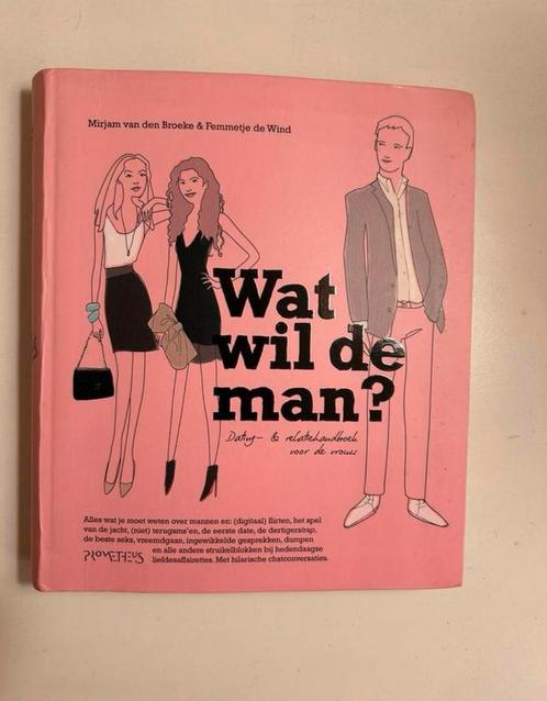 Boek ‘wat wil de man’ te koop in Assen, Boeken, Humor, Gelezen, Ophalen