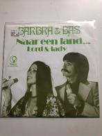 Barbra & bas - naar een land, Ophalen of Verzenden, Zo goed als nieuw, Overige formaten, Levenslied of Smartlap