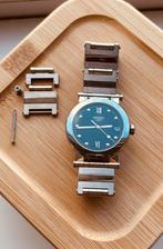 Horloge Movado Vizio Quartz black, Ophalen of Verzenden, Zo goed als nieuw, Staal, Overige merken