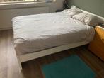 IKEA bed, Huis en Inrichting, Ophalen of Verzenden, 140 cm, Wit, Zo goed als nieuw