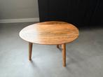 Bijzettafel tafel Kumara Karwei teak mangohout, Huis en Inrichting, Minder dan 50 cm, 50 tot 100 cm, Ophalen of Verzenden, Zo goed als nieuw