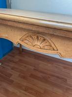 Antiek | Houten Eettafel met sierlijke poten, Ophalen