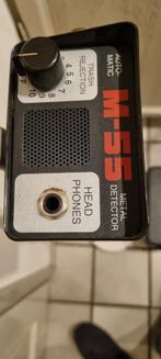 M-55 Metaaldetector, Ophalen, Gebruikt