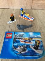 Lego city 60011 Surfer, Ophalen of Verzenden, Zo goed als nieuw, Complete set, Lego