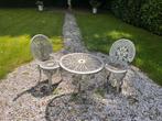Antieke Gietijzeren Terras Set, Ophalen, Gebruikt, Metaal