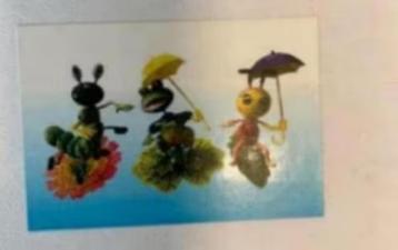 NIEUW! Tuinstekers set van 3 beeldjes, 10x10x15 cm, €5,99 beschikbaar voor biedingen