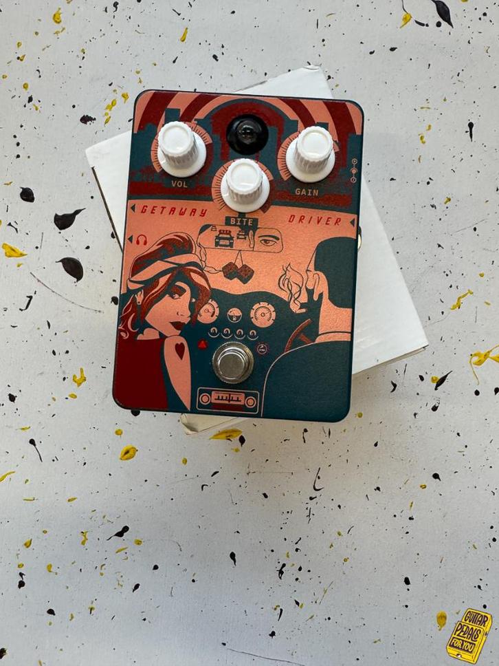 Orange Getaway Driver Overdrive and Cab Simulator, Muziek en Instrumenten, Effecten, Zo goed als nieuw, Distortion, Overdrive of Fuzz