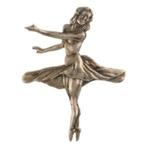 A H Darby & Son Zilveren ballerina broche 1921(6982-2886), Ophalen, Zilver, Broche