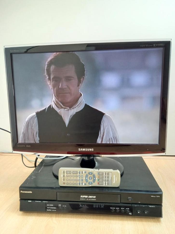 Panasonic superdrive super LP VHS Speler + Afstandsbediening, Audio, Tv en Foto, Videospelers, Gebruikt, VHS-speler of -recorder