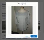 Ambika suedine top maat M, maat 38 driekwart mouw, Maat 38/40 (M), Blauw, Ophalen of Verzenden, Zo goed als nieuw