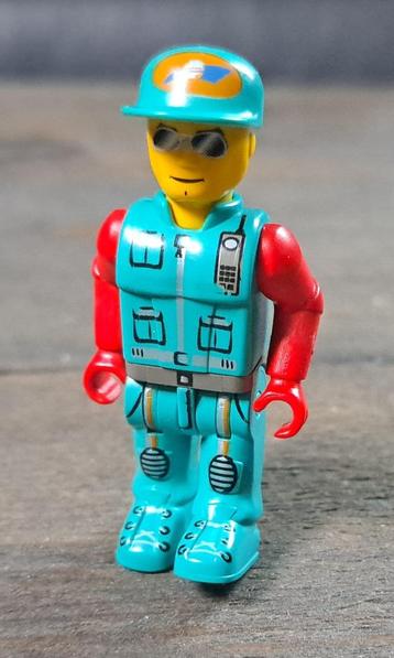 Lego Jack Stone minifig js027. Crewman beschikbaar voor biedingen