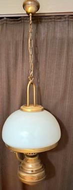 American Coop 1950 Olielamp, Huis en Inrichting, Lampen | Hanglampen, Ophalen, Gebruikt, Vintage, Glas