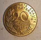 Frankrijk 20 Centimes 1988, Postzegels en Munten, Munten | Europa | Niet-Euromunten, Ophalen of Verzenden, Frankrijk, Losse munt