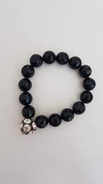 Leuke armband, Verzenden, Zwart, Kunststof of Plastic, Nieuw