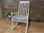 vintage retro stoel spijlenstoel fauteuil schommelstoel 60s, Gebruikt, Vintage, Ophalen of Verzenden, Hout
