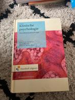 Klinische Psychologie - Theorieën en psychopathologie, Boeken, Ophalen of Verzenden, Zo goed als nieuw, Klinische psychologie