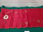 Kerst tafel loper rood goud 604, Ophalen of Verzenden, 'T Olde Gre-j, Info@toldegrej.nl, Endepoelstraat 20f Didam
