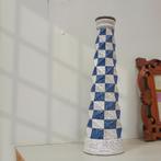 Art Bona Kaarsenhouder - Blauw/Wit, Huis en Inrichting, Woonaccessoires | Kandelaars en Kaarsen, Ophalen of Verzenden, Gebruikt