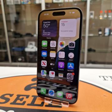 iPhone 15 128GB Black - Accu 100% - Klein Barstje Achter beschikbaar voor biedingen