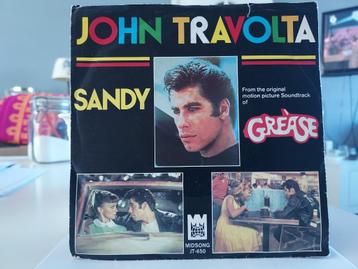 7" Single John Travolta - Sandy / Rainbows beschikbaar voor biedingen