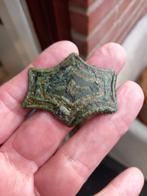 Romeins Koppel/ beslagstuk met Glaspasta - Zeldzaam!, Antiek en Kunst, Ophalen of Verzenden