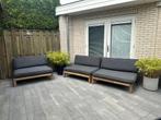 4 Sets Palletkussens Antraciet 120 x 80 / 120 x 40, Ophalen, Gebruikt