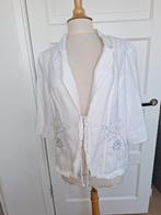 mooi jasje vest blouse Sixt Sense mt 42 44 OPRUIMING, Wit, Maat 42/44 (L), Sixt Sence, Ophalen of Verzenden