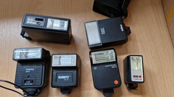 Diverse Flitsers aangeboden voor Analoge Camera's beschikbaar voor biedingen