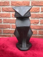 fraai vormgegeven beeld: CHAT NOIR/ BLACK CAT/ ZWARTE KAT, Antiek en Kunst, Ophalen of Verzenden
