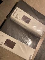 IKEA Luktjasmin Dekbedovertrek 200x200 Antraciet, Dekbedovertrek, Ophalen of Verzenden, Grijs, Nieuw