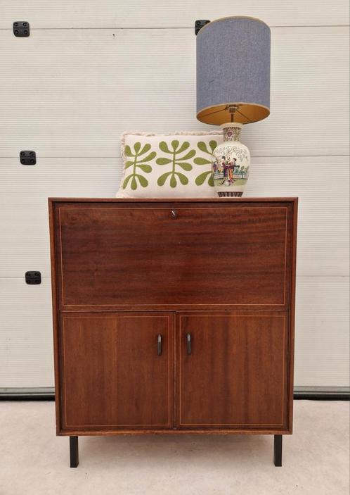 Vintage kast/secretaire van Formule door Kempkes, 88cm, Huis en Inrichting, Kasten | Secretaires, Gebruikt, Ophalen
