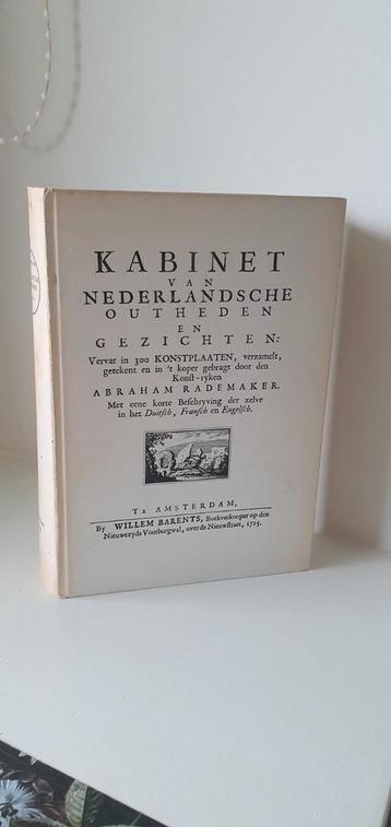 Boek: Kabinet van Nederlandsche Outheden en Gezichten