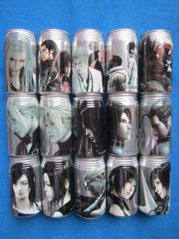 Final Fantasy 7 VII Potion Soda promo blikjes