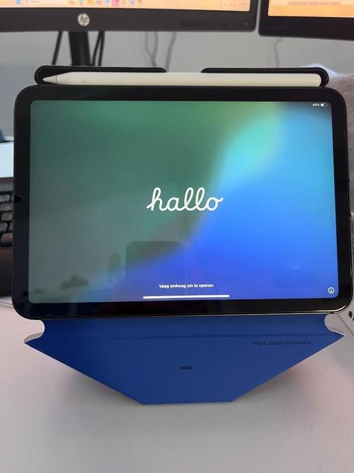 iPad Mini 6 (64GB, Space Gray, WiFi + 4G/Cellular) – Zo goed, Computers en Software, Apple iPads, Zo goed als nieuw, Apple iPad Mini
